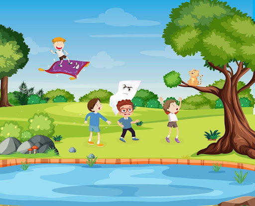 Book illustrations bring stories to life